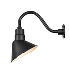 Millennium Lighting LEDRAS10-SB Satin Black Led Angle Shade Image 2