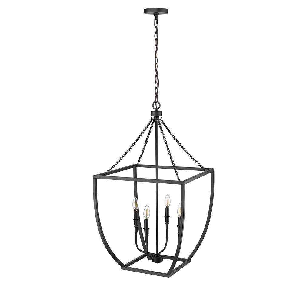 Millennium Lighting 13804-MB Matte Black Pendant Light Image 5