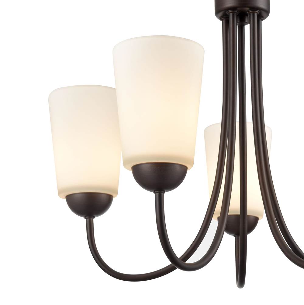Millennium Lighting 9805-RBZ Rubbed Bronze Chandelier Ceiling Light Image 2