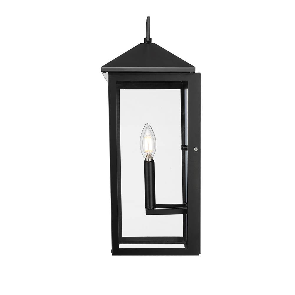 Millennium Lighting 198102-PBK Powder Coated Black Munger 19.75'' High 2-light Outdoor Wall Sconce - Powder Coated Black Image 6
