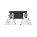 Millennium Lighting 20002-MB Matte Black Vanity Image 1