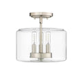 Millennium Lighting 46923-BN Brushed Nickel Semi-flush Ceiling Mount Image 1