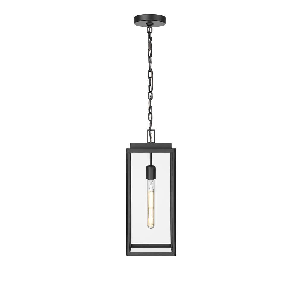 Millennium Lighting Alpharetta 7.5'' 1-light Outdoor Hanging Lantern - Powder Coated Black