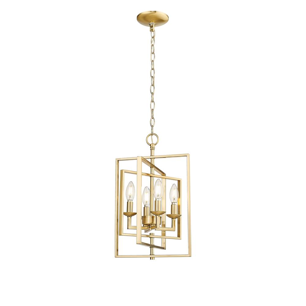 Millennium Lighting 3230-MG Modern Gold Pendant Light Image 4