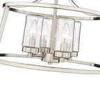Millennium Lighting 4184-BN Brushed Nickel Semi-flush Ceiling Mount Image 1