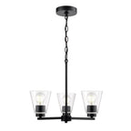 Millennium Lighting Strayhan 18'' 3-light Chandelier - Brushed Nickel