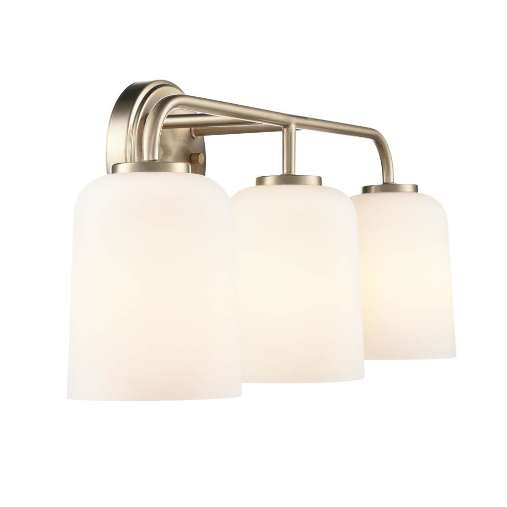Millennium Lighting 214203-MG Modern Gold Laphia 22'' Wide 3-light Vanity - Modern Gold Image 7
