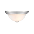 Millennium Lighting 4901-BN Brushed Nickel Flushmount Ceiling Light Image 3