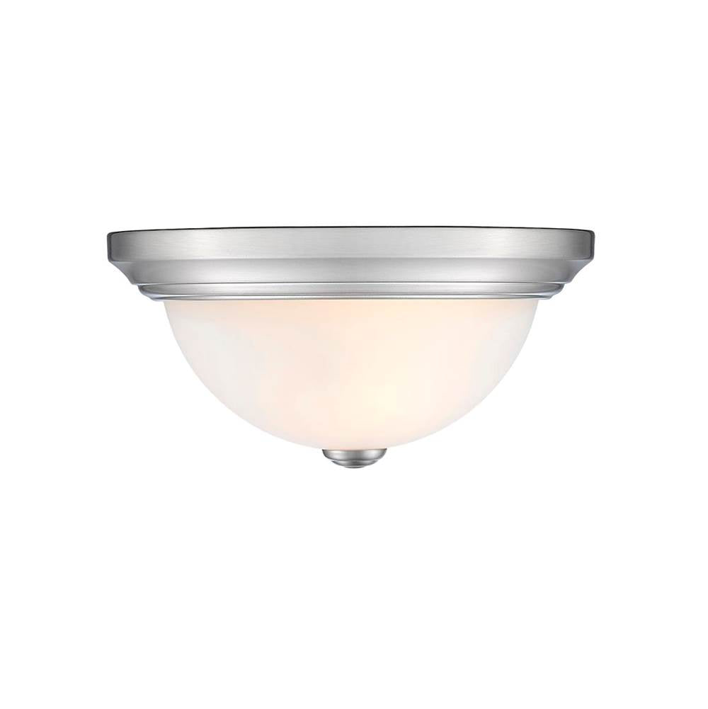 Millennium Lighting 4901-BN Brushed Nickel Flushmount Ceiling Light Image 3
