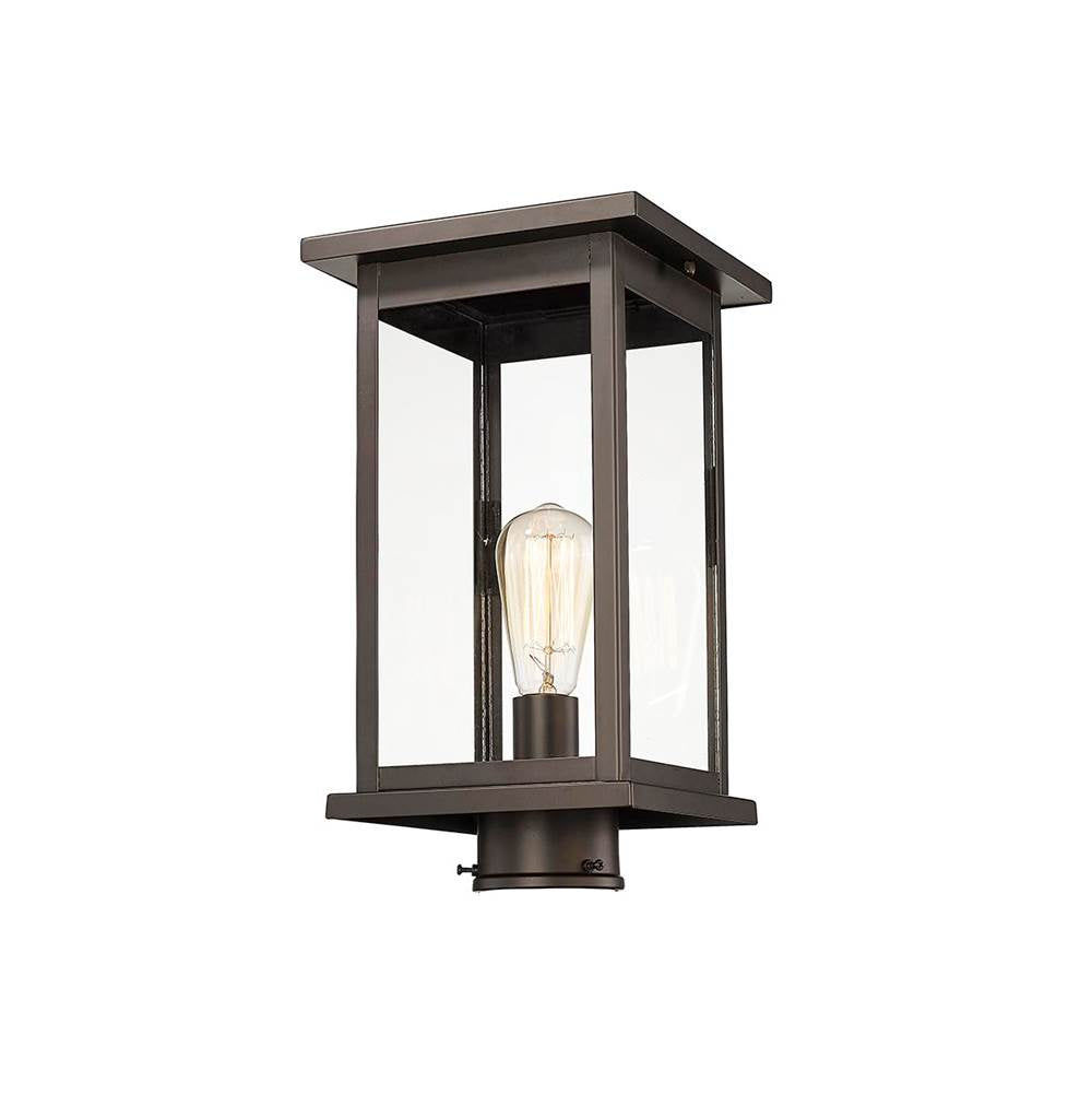 Millennium Lighting 4124-PBZ Powder Coat Bronze Outdoor Post Lantern Image 3