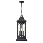 Millennium Lighting 88104-PBK Powder Coated Black Outdoor Hanging Lantern Image 1