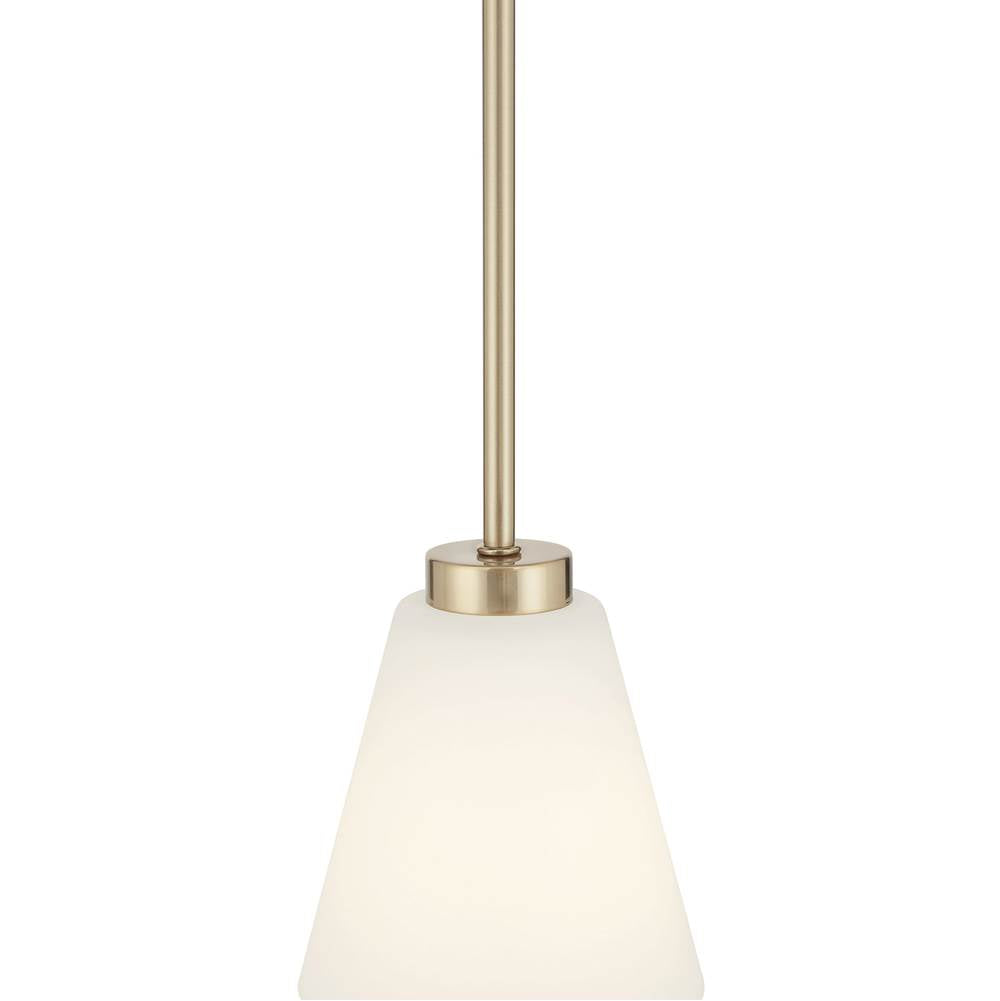 Millennium Lighting 64101WG-MG Modern Gold Strayhan 5.75'' Wide 1-light Mini Pendant Image 6