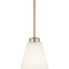 Millennium Lighting 64101WG-MG Modern Gold Strayhan 5.75'' Wide 1-light Mini Pendant Image 6