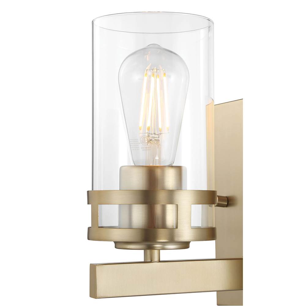 Millennium Lighting 91021-MG Modern Gold Lunden  9.25'' High 1-light Wall Sconce Image 6