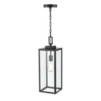 Millennium Lighting 60191-PBK Powder Coated Black 1-light Outdoor Hanging Lantern - Powder Coated Black Image 5