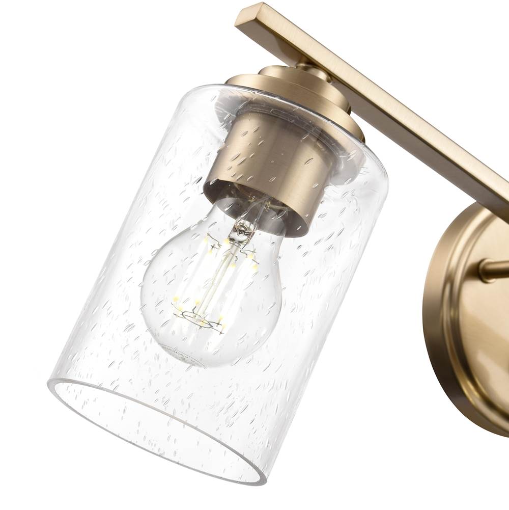 Millennium Lighting 3683-MG Modern Gold Moven 22'' Wide 3-light Vanity - Modern Gold Image 5