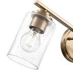 Millennium Lighting 3683-MG Modern Gold Moven 22'' Wide 3-light Vanity - Modern Gold Image 5
