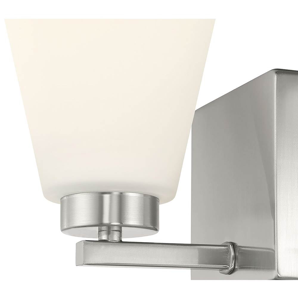 Millennium Lighting 64001WG-BN Brushed Nickel Strayhan 6.75'' High 1-light Wall Sconce Image 6