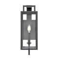 Millennium Lighting 280001-TBK Textured Black Outdoor Wall Sconce Image 1