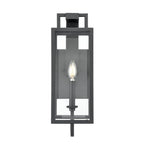 Millennium Lighting 280001-TBK Textured Black Outdoor Wall Sconce Image 1