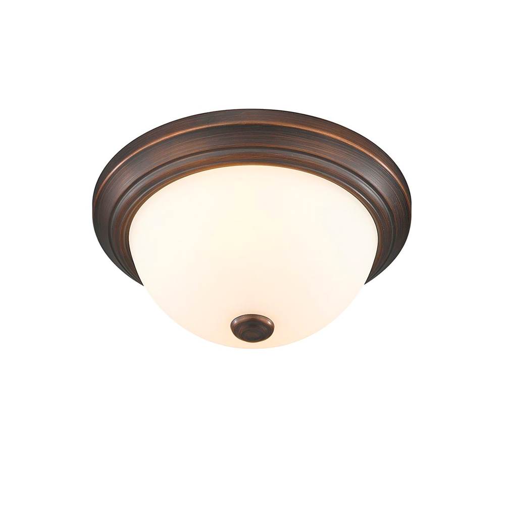 Millennium Lighting 4901-RBZ Rubbed Bronze Flushmount Ceiling Light Image 4