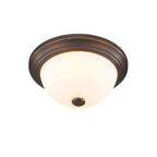 Millennium Lighting 4901-RBZ Rubbed Bronze Flushmount Ceiling Light Image 4