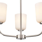 Millennium Lighting 214003-BN Brushed Nickel Laphia 21'' Wide 3-light Chandelier - Brushed Nickel Image 6