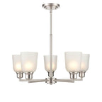 Millennium Lighting 2815-BN Brushed Nickel Chandelier Ceiling Light Image 3