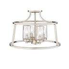 Millennium Lighting 4184-BN Brushed Nickel Semi-flush Ceiling Mount Image 2