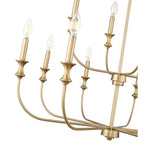 Millennium Lighting 29612-VB Vintage Brass Chandelier Ceiling Light Image 3