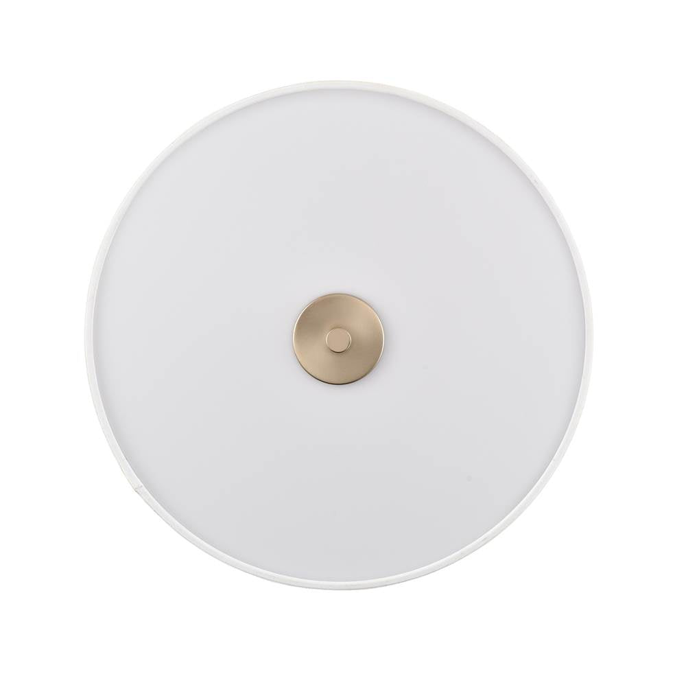 Millennium Lighting 41002-MG Modern Gold Guyten 13'' Wide 2-light Flushmount - Modern Gold Image 5