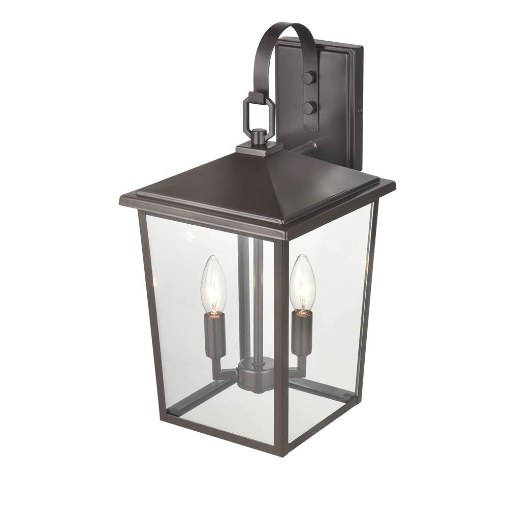 Millennium Lighting 2972-PBZ Powder Coat Bronze Outdoor Hanging Lantern Image 2