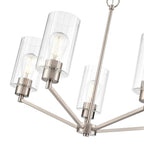 Millennium Lighting 9515-BN Brushed Nickel Beverlly 26'' Wide 5-light Chandelier - Brushed Nickel Image 4