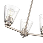 Millennium Lighting 64103-BN Brushed Nickel Strayhan 18'' 3-light Chandelier - Brushed Nickel Image 4
