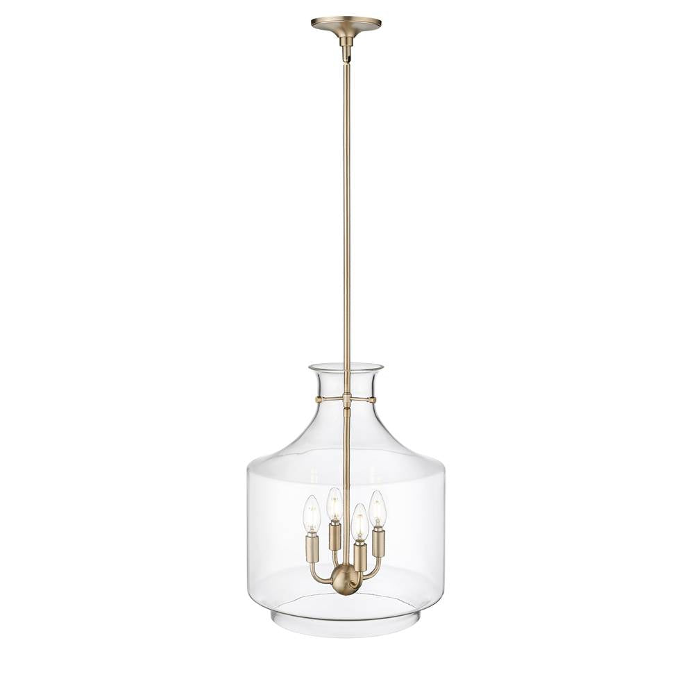 Millennium Lighting 22804-MG Modern Gold Pendant Light Image 4
