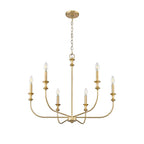 Millennium Lighting 29506-VB Vintage Brass Chandelier Ceiling Light Image 5