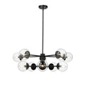 Millennium Lighting 8150-MB Matte Black Chandelier Ceiling Light Image 1