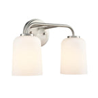 Millennium Lighting 214202-BN Brushed Nickel Laphia 14'' Wide 2-light Vanity - Brushed Nickel Image 1