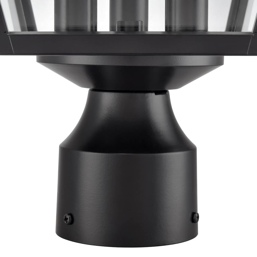 Millennium Lighting 43203-MB Matte Black Edenton 24'' High 3-light Outdoor Post Lantern - Matte Black Image 3