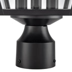 Millennium Lighting 43203-MB Matte Black Edenton 24'' High 3-light Outdoor Post Lantern - Matte Black Image 3