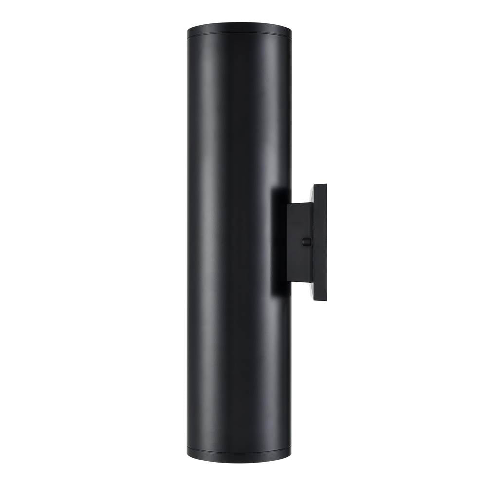 Millennium Lighting 45002-PBK Powder Coated Black Outdoor Wall Sconce Image 4