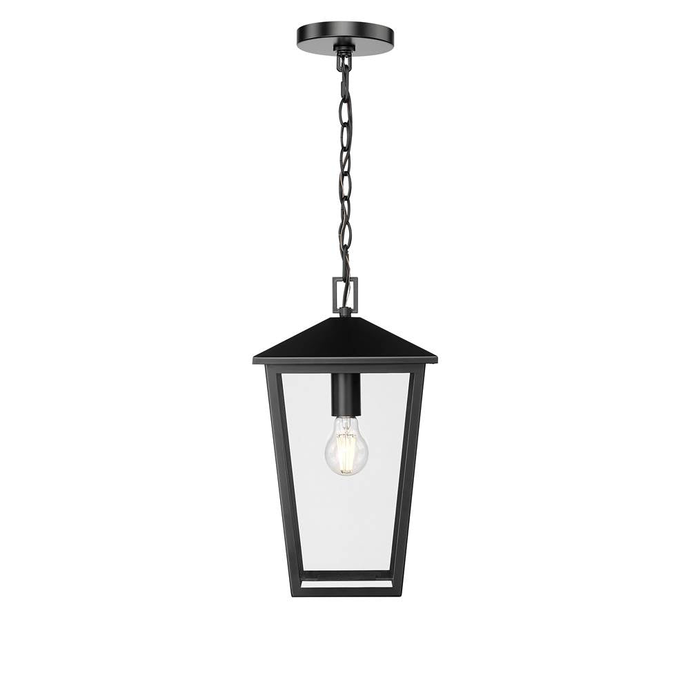 Millennium Lighting Munger 9.25'' Wide 1-light Outdoor Hanging Pendant - Powder Coated Black