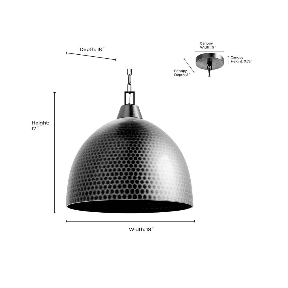 Millennium Lighting 99205-AGBR Aged Brass Pendant Light Image 3