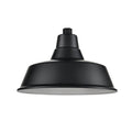 Millennium Lighting RCLWS14-SB Satin Black Classic Warehouse Shade Image 1