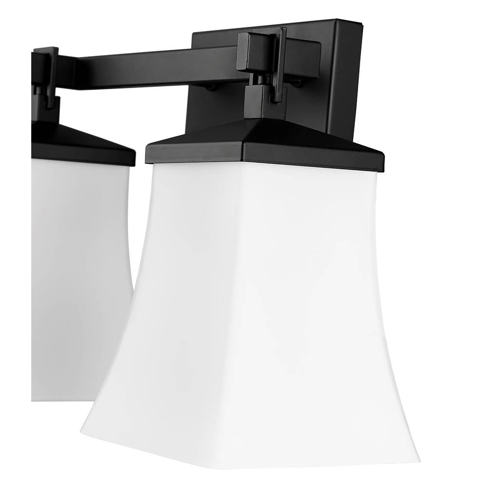 Millennium Lighting 10202-MB Matte Black Vanity Image 3