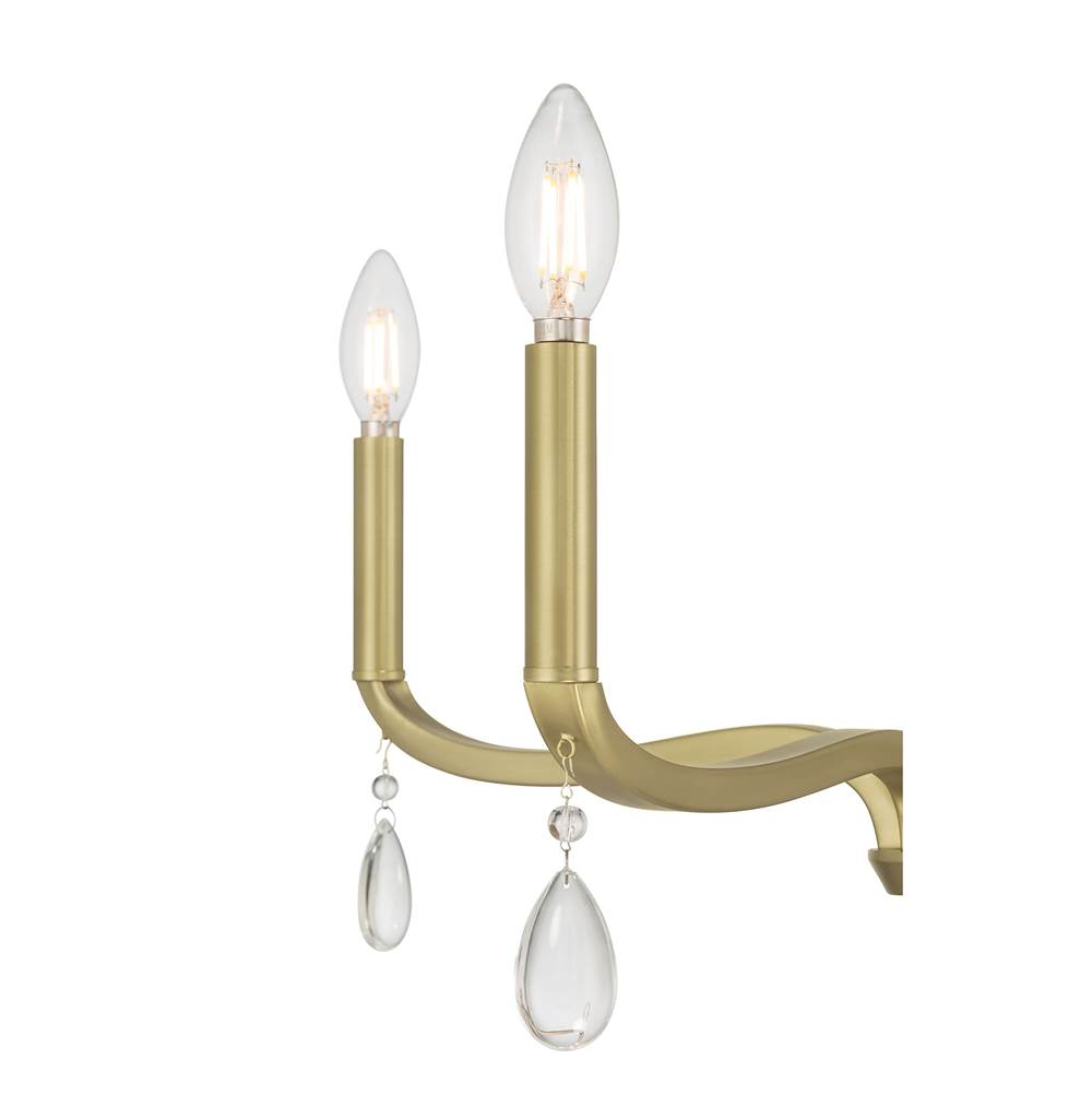 Millennium Lighting 220104-VB Vintage Brass Viremont 22'' Wide 4-light Chandelier Image 6