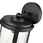 Millennium Lighting 290001-TBK Textured Black Outdoor Wall Sconce Image 3