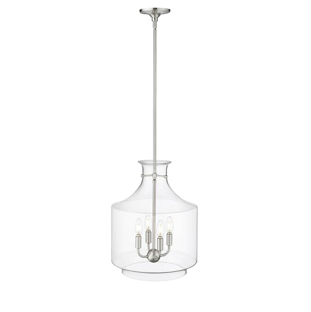 Millennium Lighting 22804-BN Brushed Nickel Pendant Light Image 4