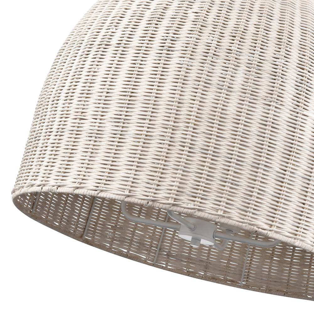 Millennium Lighting 9027-WH Textured White Elise 24.25'' Wide 4-light Pendant - Matte White Image 5