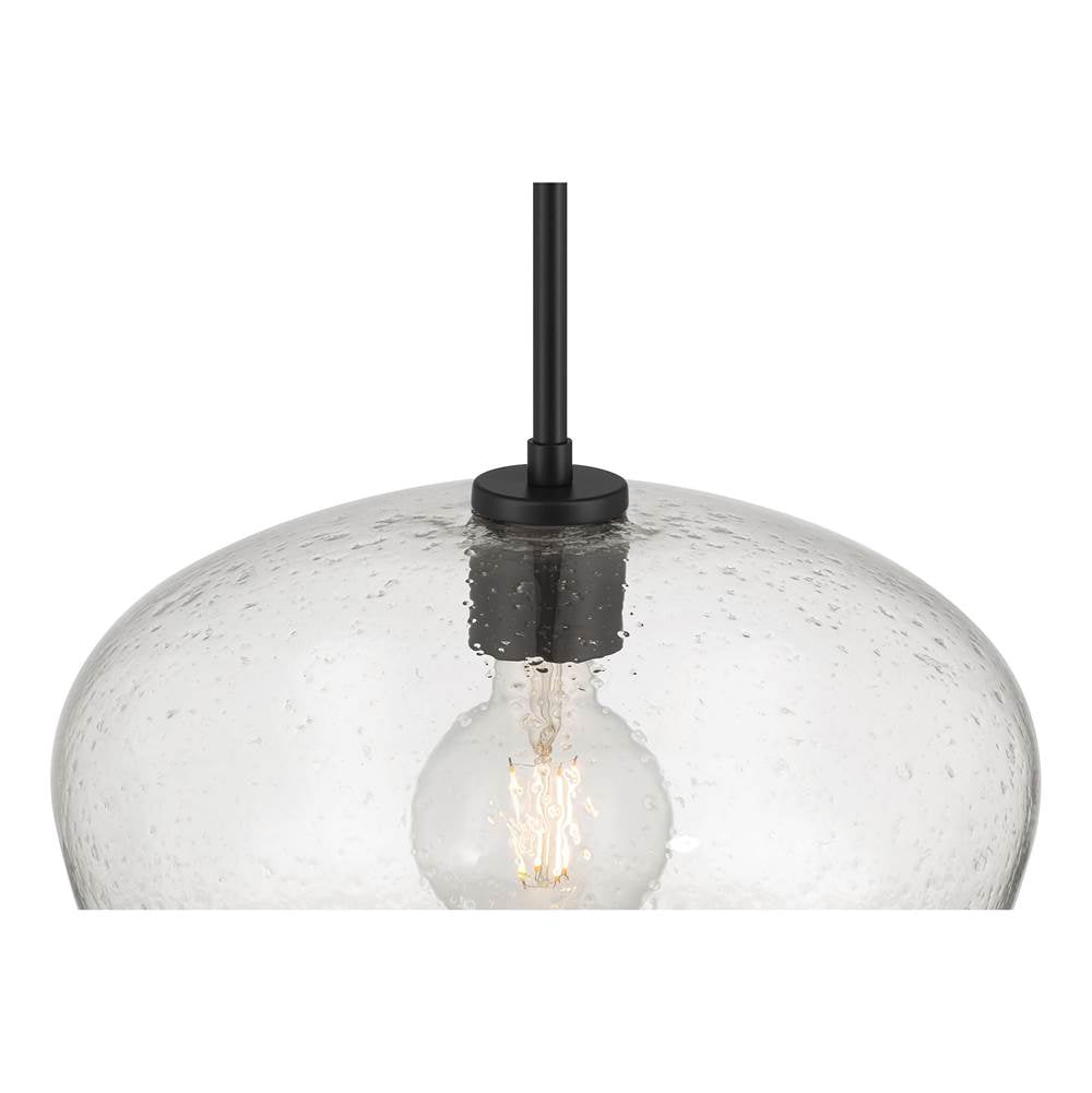 Millennium Lighting 203201-MB Matte Black Pomari 14'' Wide 1-light Pendant Image 6